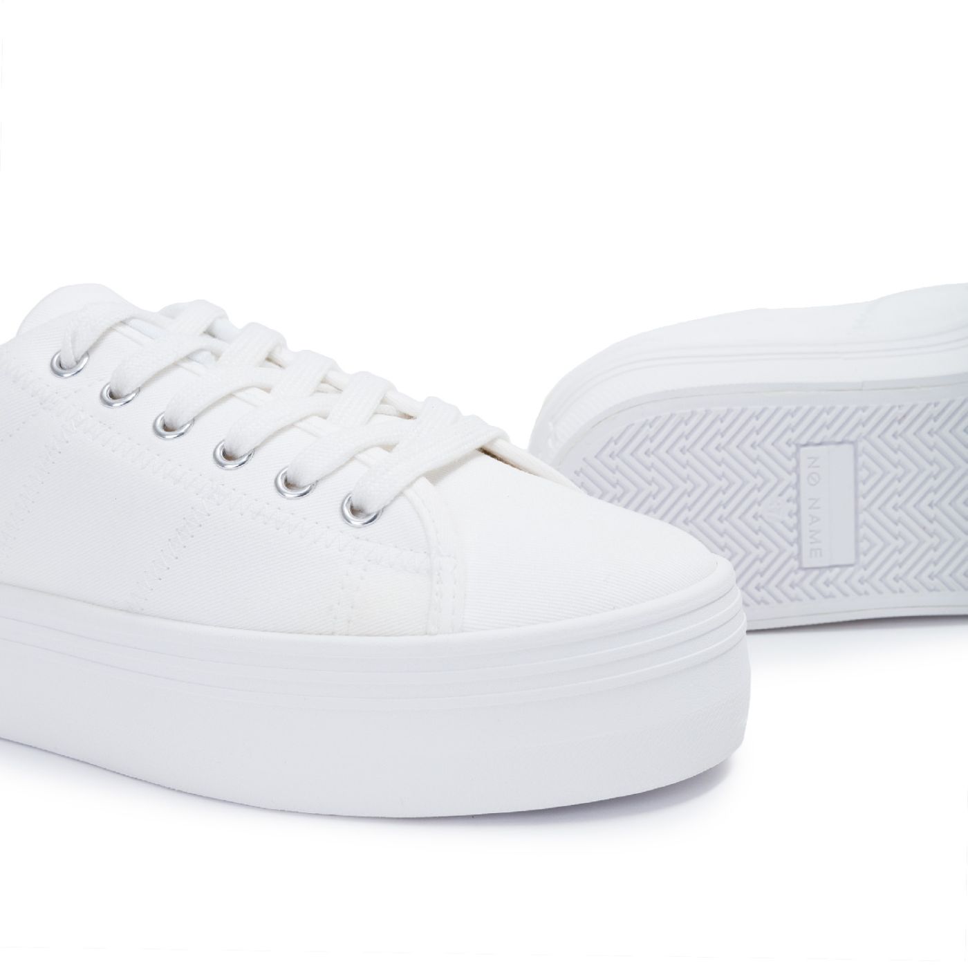 PLATO M SNEAKER - CANVAS - WHITE